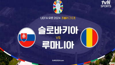 유로2024 [E조] 슬로바키아 VS 루마니아 라인업 골장면 모음